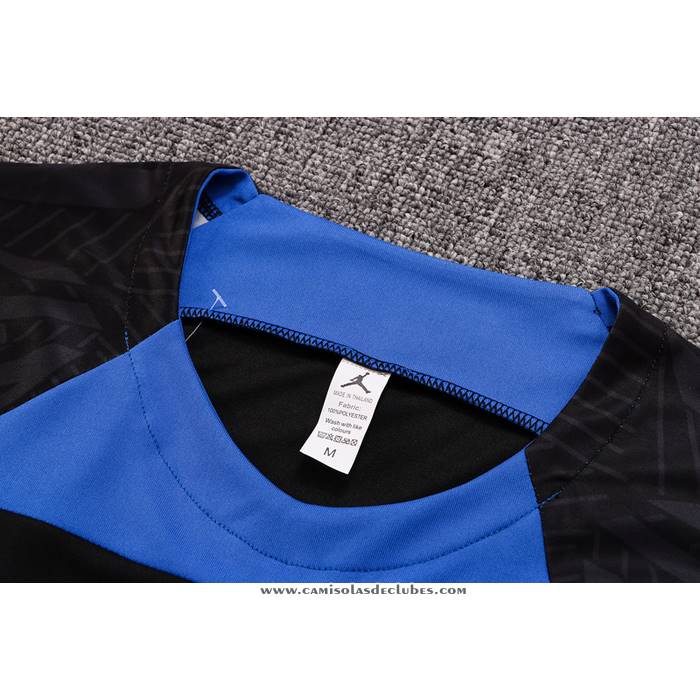 Camisola
 de Treinamento
 Paris Saint-Germain Jordan 22/23 Preto
 y Azul
